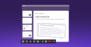 360Learning AI-powered course authoring capabilities