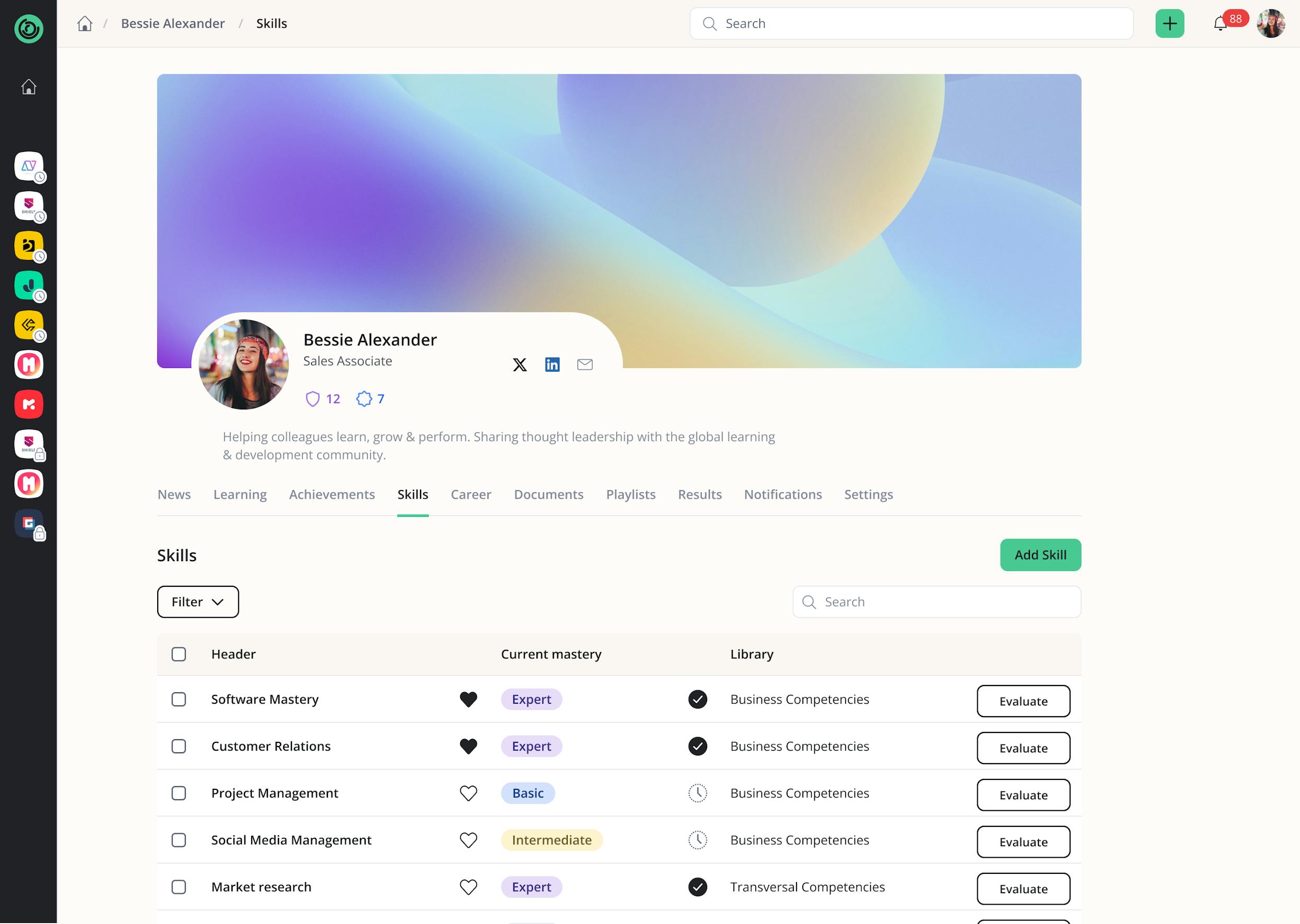 learner-skills-profile