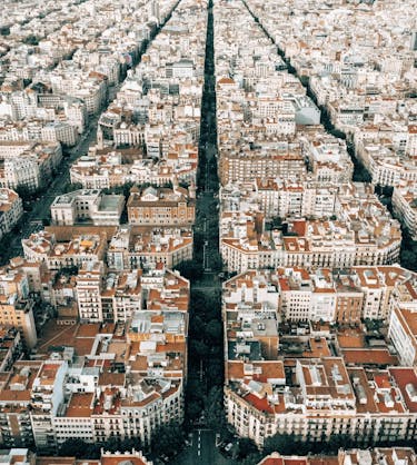 Photo of Barcelona city representing skills ontology.