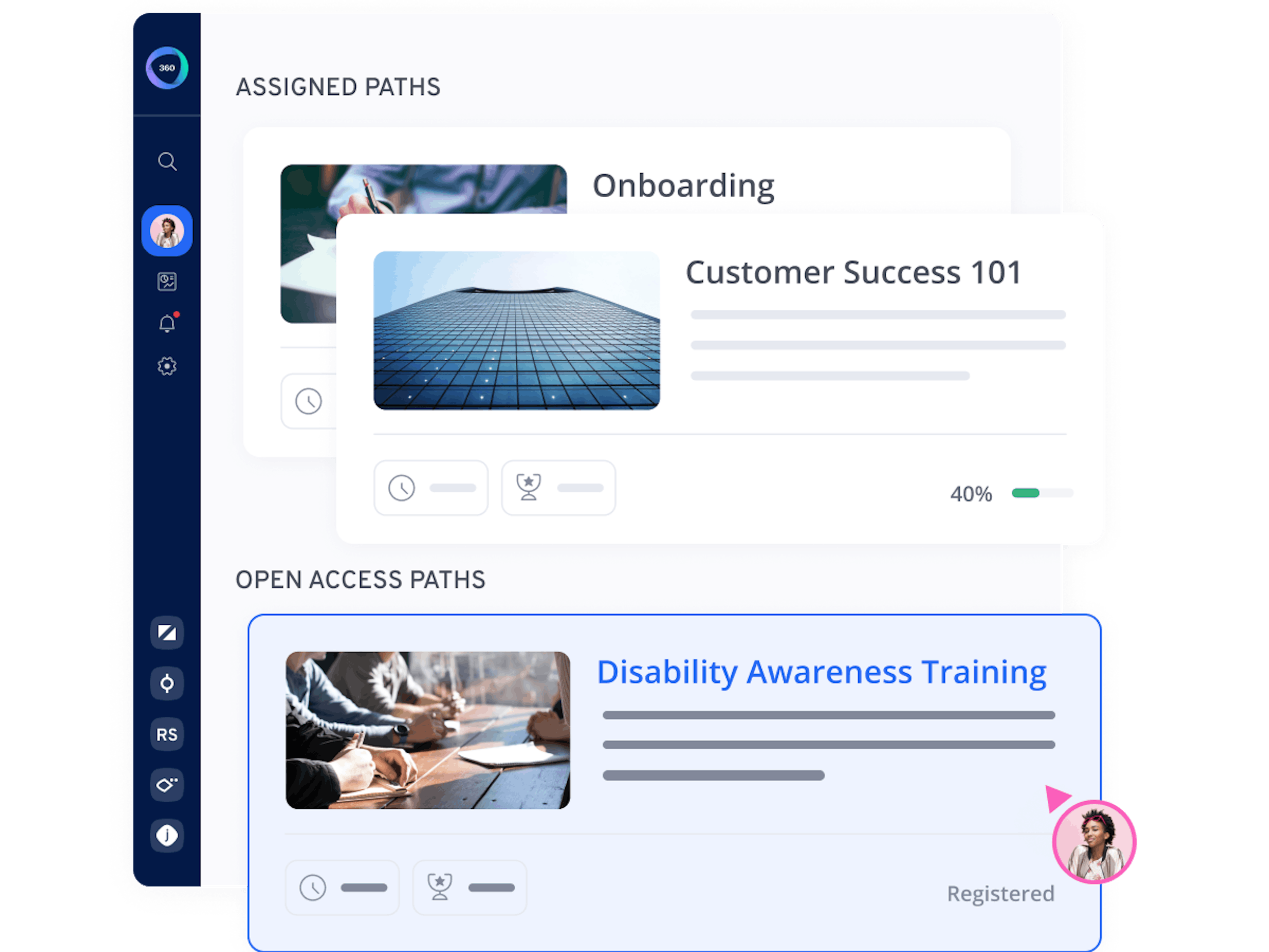 Hybrid learning - Paths