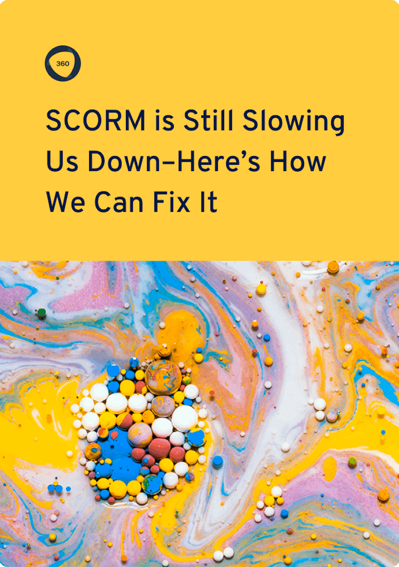 SCORM ebook cover | 360Learning