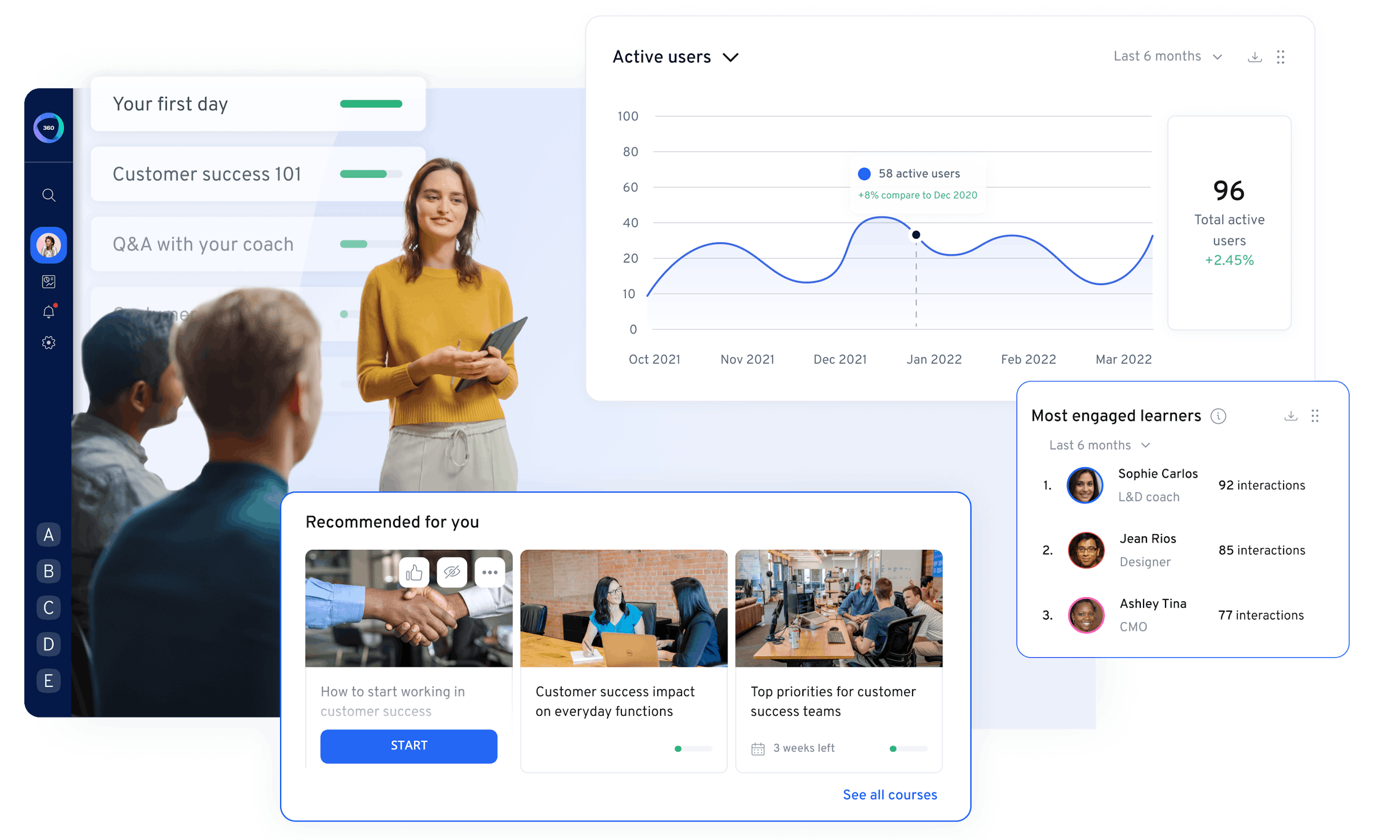 360Learning’s SaaS LMS